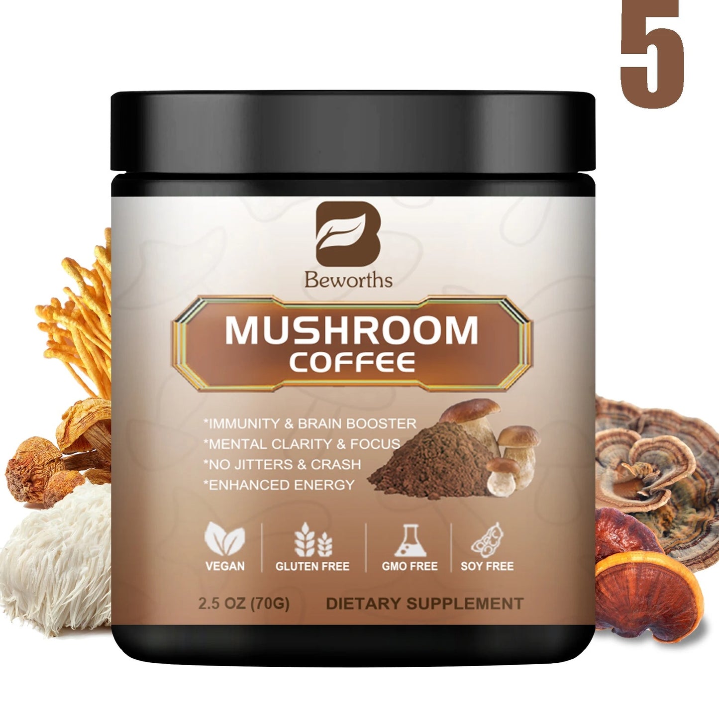 10 in 1 Mushroom Coffee