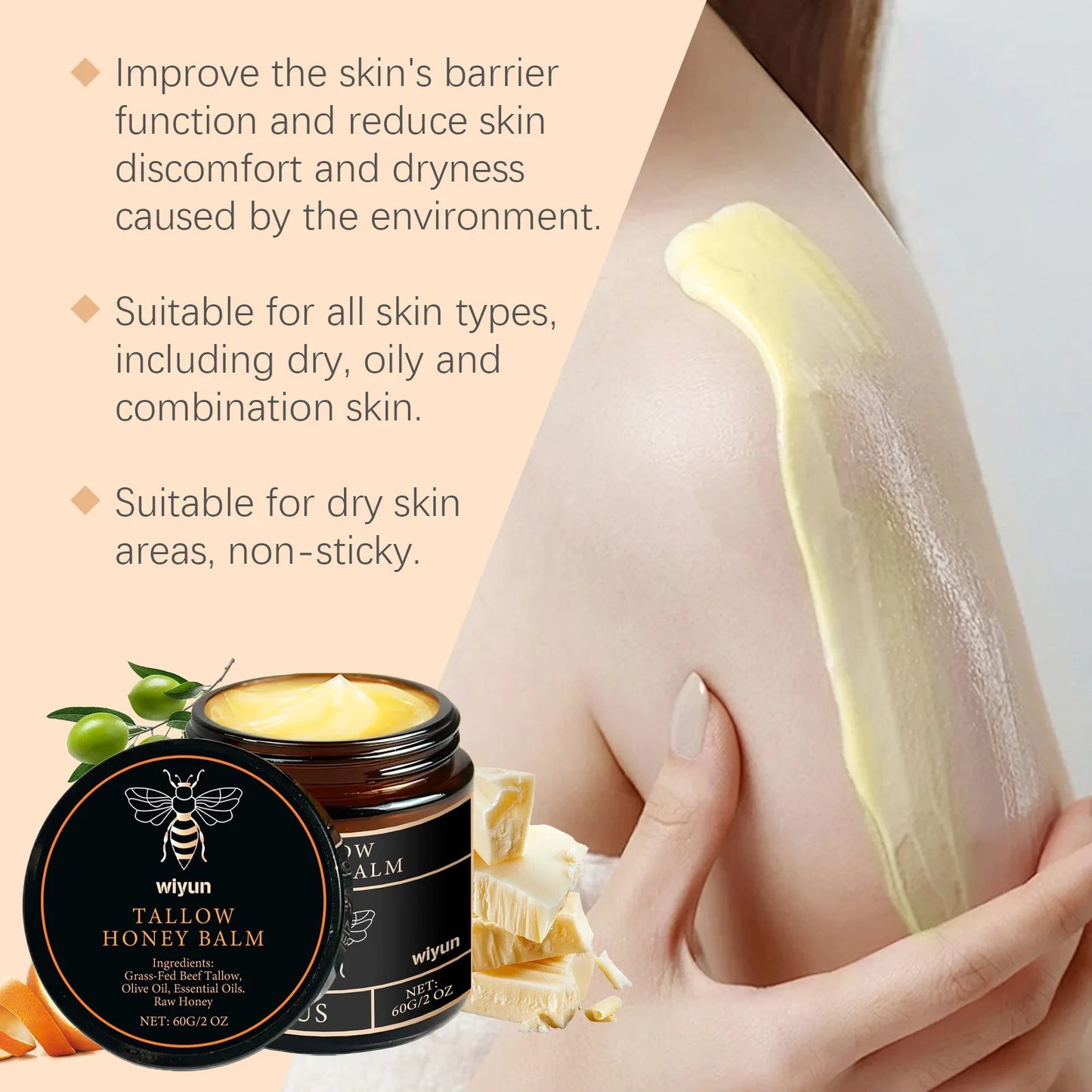 Beef Tallow Cream