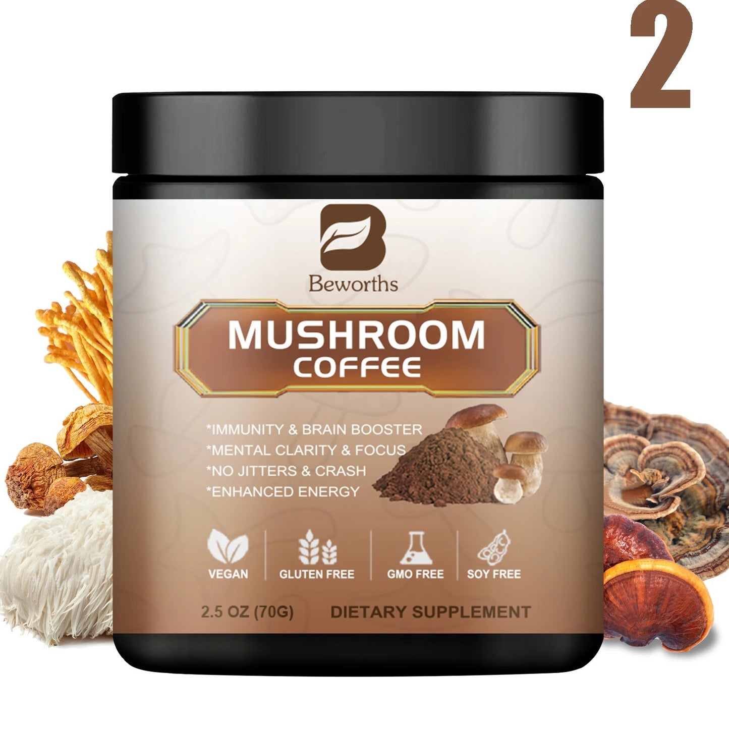 10 in 1 Mushroom Coffee