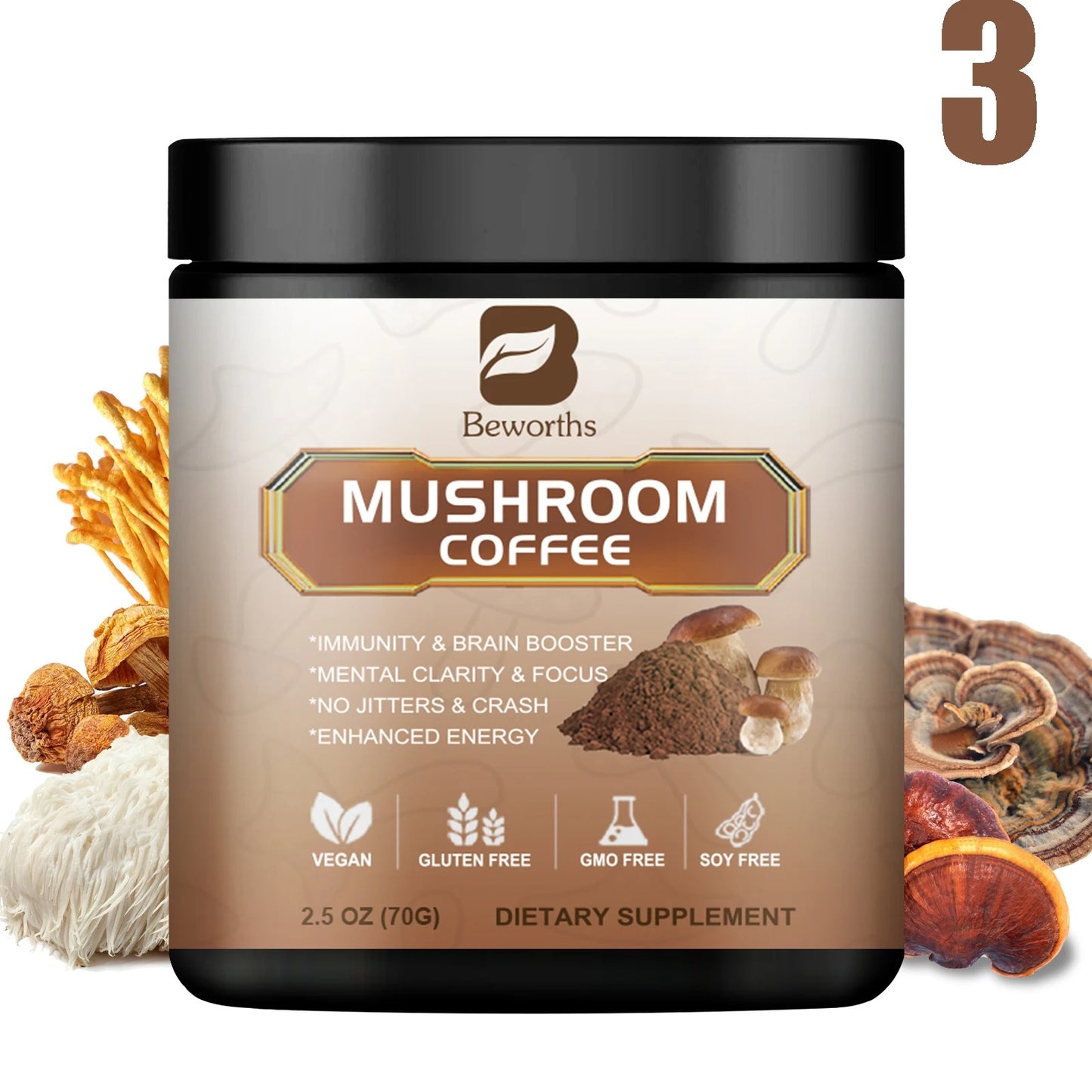 10 in 1 Mushroom Coffee